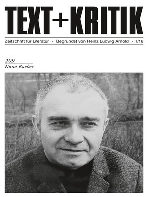 cover image of TEXT+KRITIK 209